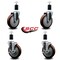 Service Caster Assure Parts 190WTCPK4 Replacement Caster Set, 4PK ASS-EX20S514-PPUB-MRN-2-TLB-2-112 - alternate 2